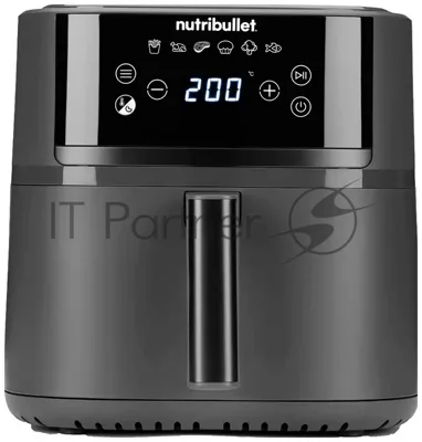 Аэрогриль Nutribullet NBA0611DG черный, 1700 Вт, 6 л, сенсор, 6 программ