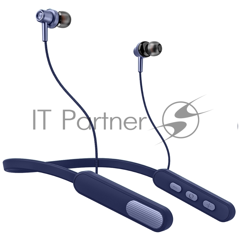 Беспроводные наушники PERO BE03 SPORTLIFE Blue, вакуумные