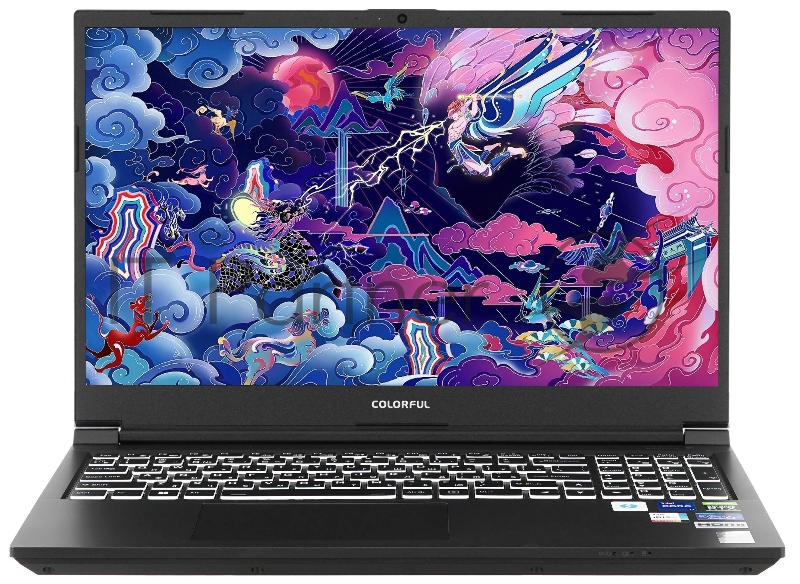 Ноутбук Colorful X15 XS-HE55016512B-1EAA Intel Core i5-12450H/16Gb (2*8 D4)/SSD512Gb/RTX3050 4Gb (95W)/15.6"/IPS/FHD/1920x1080/144Hz/Win11/RJ-45/Gray/2.1kg