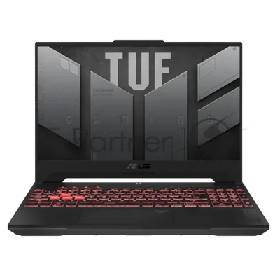 Ноутбук ASUS TUF Gaming A17 FA707NUG AMD Ryzen 7 7445HS/16Gb (D5)/SSD512Gb/RTX4050 6Gb (115W)/17.3"/IPS/FHD/1920x1080/144Hz/NoOS/RJ-45/Mecha Gray/2.6kg