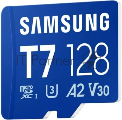 Карта памяти MicroSDXC 128GB Samsung MB-MB128T/WW T7 UHS-1 U3 A2 V30