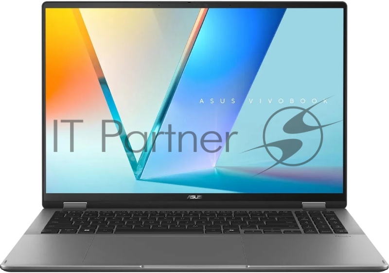Ноутбук ASUS VivoBook 16 Flip TP3607AA-SI087W/16.0"/OLED/Intel Core Ultra 7 355/32Gb/1Tb/SSD/Intel Graphics/Windows 11 Home/серый/1.80kg