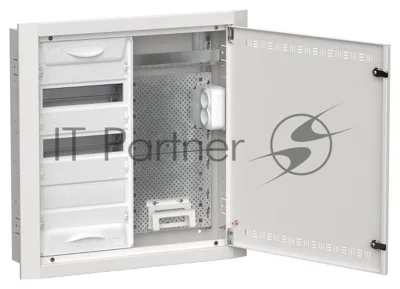 Щит распределительный встраиваемый IEK TI5-51-V-2X036-30 TITAN 5 комбинированный ЩРв-36 (2х36) 630х625х130мм IP30 белый