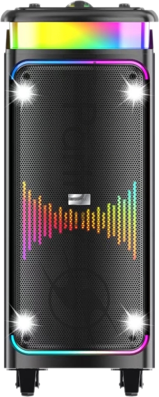 Минисистема Supra SMB-870 черный 180Вт FM USB BT SD