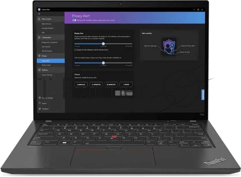 Ноутбук Lenovo ThinkPad T14 Gen 4 (21HESGC300_Win11P) Intel Core i7 1355U 1700MHz/14"/1920x1200/16GB/512GB SSD/Intel Iris Xe Graphics/Wi-Fi/Bluetooth/Windows 11 Pro Black