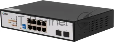 Коммутатор SNR SNR-S2300G-8TM-POE (L2) 8x1Гбит/с 2SFP 8PoE 130W управляемый
