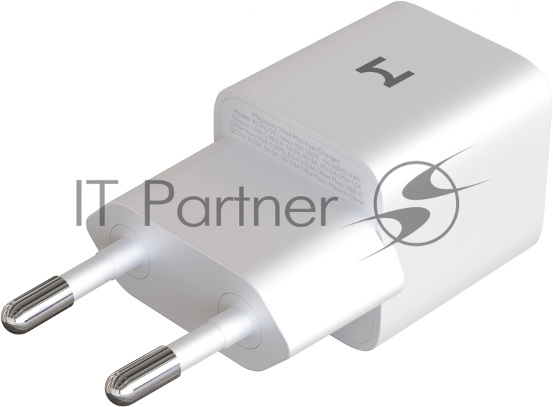 Сетевое зарядное устройство Magssory ACH005 30W 2A (PD+QC) универсальное белый