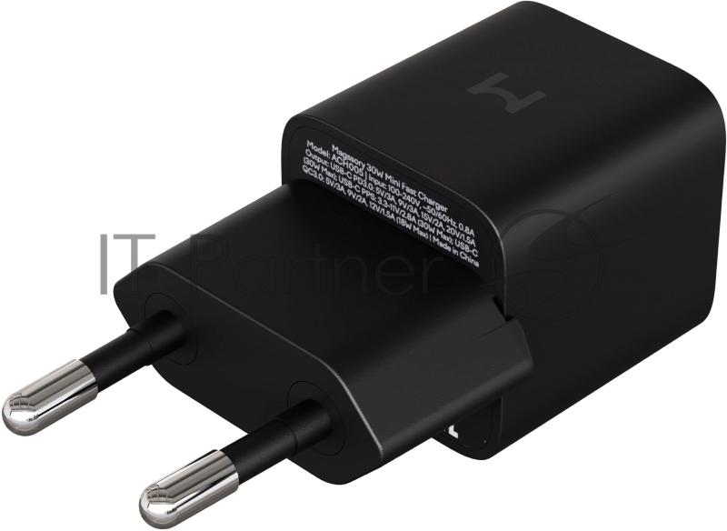 Сетевое зарядное устройство Magssory ACH005 30W 2A (PD+QC) универсальное черный