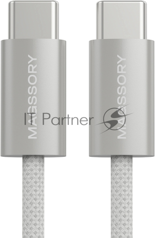 Кабель Magssory CBL002 USB Type-C (m)-USB Type-C (m) 1.5м белый коробка