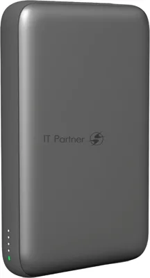 Мобильный аккумулятор Magssory PBN013m 10000mAh QC/PD 15W 3A USB-C беспров.зар. серый