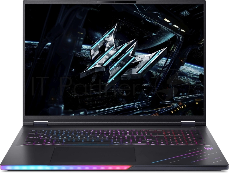Ноутбук Acer Predator Helios 18 AI/18"/miniLED/Intel Core Ultra 9 275HX/32Gb/1Tb/SSD/NVIDIA GeForce RTX 5080 16Gb/Без ОС/черный/3.5kg