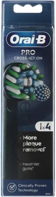 Насадка для зубных щеток Oral-B Pro Cross Action (упак.:4шт)