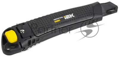 Нож строительный IEK усиленный 18мм НСУ-18 DOUBLE-lock SK2 ARMATOOL