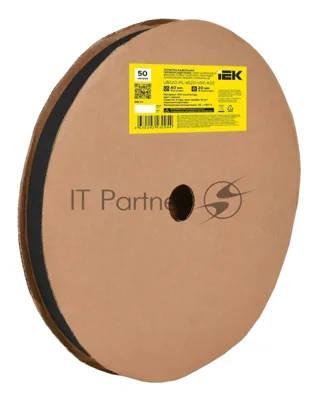 Оплетка кабельная IEK UBS20-PL-4020-050-K02, 40/20мм, 50м, термоусадочная, черная