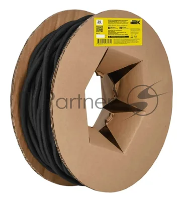 Оплетка кабельная IEK UBS30-PL-1011-025-K02. 10-11мм . 25м. самосворачивающаяся. черная