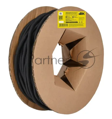 Оплетка кабельная IEK UBS30-PL-1617-025-K02. 16-17мм . 25м. самосворачивающаяся. черная