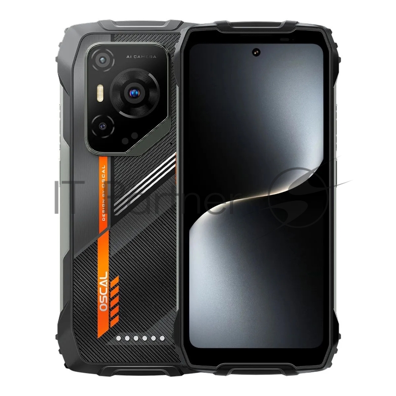 Смартфон Oscal Pilot 3 12Gb, 256Gb, черный