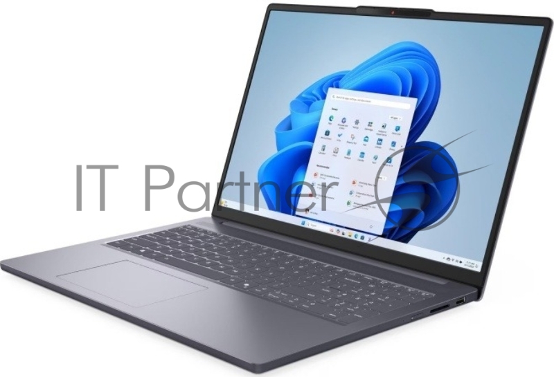 Ноутбук Lenovo IdeaPad Slim 3 16AHP10/16"/IPS/AMD Ryzen 5 8640HS/16Gb/512Gb SSD/AMD Radeon Graphics/No OS/серый/1.73kg