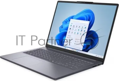 Ноутбук Lenovo IdeaPad Slim 3 16AHP10/16"/IPS/AMD Ryzen 5 8640HS/16Gb/512Gb SSD/AMD Radeon Graphics/No OS/серый/1.73kg