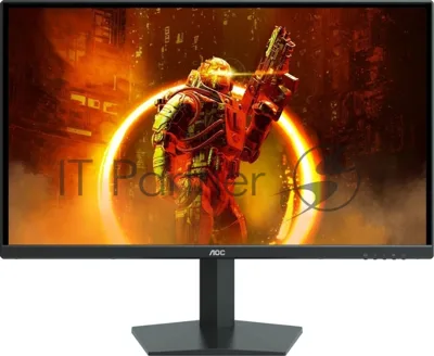 Монитор 23.8" AOC 24G10ZNE черный/красный VA 16:9 HDMI M/M матовая 300cd 1920x1080 180Hz DP FHD 3.3кг