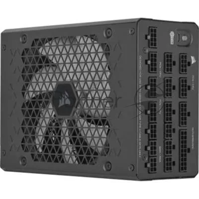 Блоки питания/ Power Supply Corsair HX1500i, Model RPS0132, 1500W 80+ Platinum (ATX, 3.1, PCIe 5.1, Full modular, 1x24(20+4)pin, 2x8-Pin to 12V-2x6 Cable, 3x4+4-pin CPU +12V (EPS), 6x4-pin Molex, 4x6+2-pin PCIe, 8xSATA3, 1xUSB Type-C, Active, 140x140mm, 150x200x86mm, APFC, Power cable-EU, black)