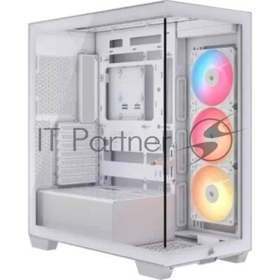 Корпус без блока питания/ Case Corsair 3500X RS-R ARGB, Midi-Tower, TG, 3x120mm ARGB, 2xUSB-A 3.2, 1xUSB 3.2 Type-C, E-ATX, ATX, mATX, mITX White