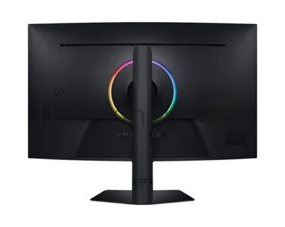 Монитор 37" Samsung Odyssey G7 G75F VA 3840x2160, 165 Гц, 1 мс, 16:9, 350 кд/м², 2xHDMI, DisplayPort, изогнутый экран, HDR, Flicker Free, Low Blue Light, черный