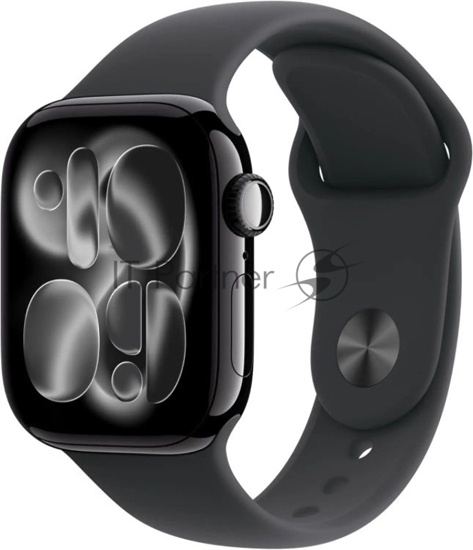 Промо_Умные часы Apple Watch Series 11, 1.77" OLED, Wi-Fi, Bluetooth 5.3, NFC, IP6X, WR50, черный