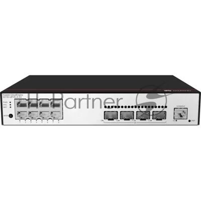 Коммутатор Huawei S5735-L8P4S-A-V2, 8×1 Гбит/с PoE+ + 4×10 Гбит/с SFP, управляемый