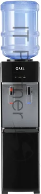 Кулер AEL LD-AEL-425 напольный электронный черный/серебристый