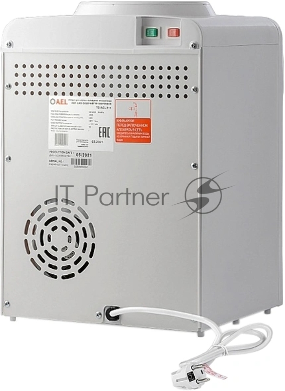 Кулер AEL TD-111 настольный электронный белый