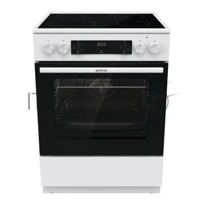 Плита электрическая Gorenje GEC6C40WG белый, конфорок 4 шт, духовка 71 л, 60 см x 85 см x 60 см