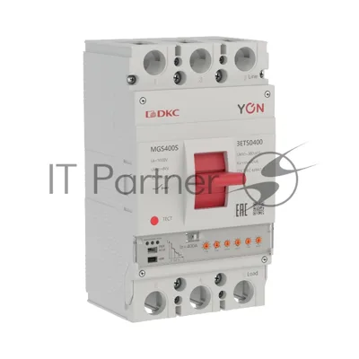 Выключатель автоматический YON max MGS400S 3P 160-400А 60кА с электронным расцепителем ETS