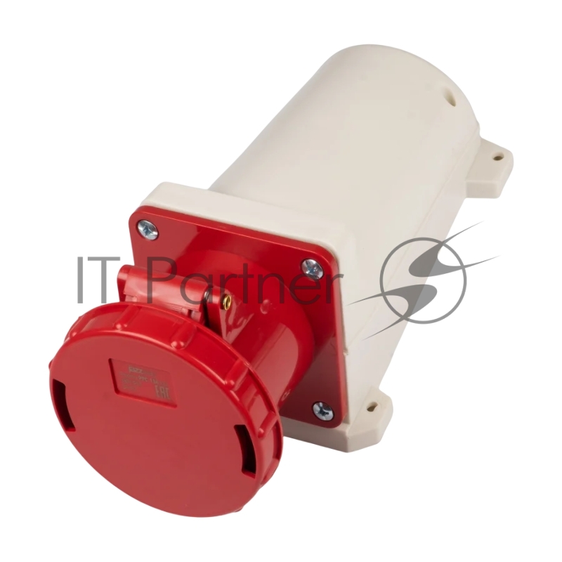 Розетка стационарная для наружной установки PPC 134 3Р+РЕ 63А 380В IP67 Jazzway