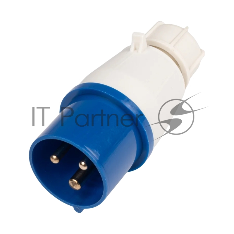 Вилка переносная PPC 013 2P+PE 16A 220V IP44 Jazzway