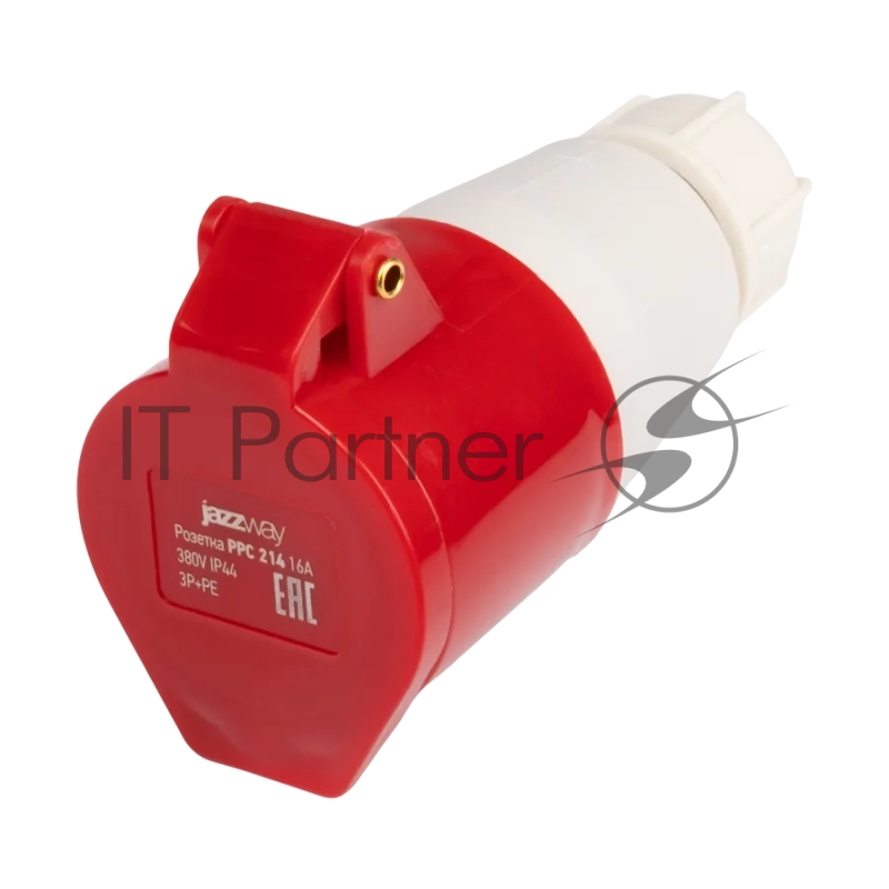 Розетка переносная PPC 214 3Р+РЕ 16А 380В IP44 Jazzway