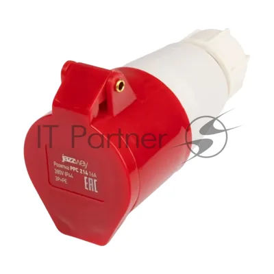 Розетка переносная PPC 214 3Р+РЕ 16А 380В IP44 Jazzway