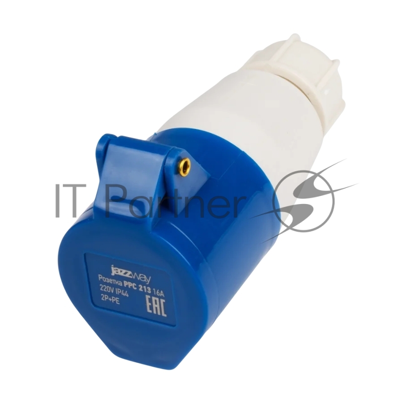 Розетка переносная PPC 213 2Р+РЕ 16А 220В IP44 Jazzway