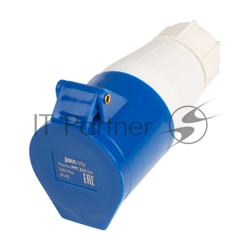 Розетка переносная PPC 223 2P+PE 32А 220В IP44 Jazzway