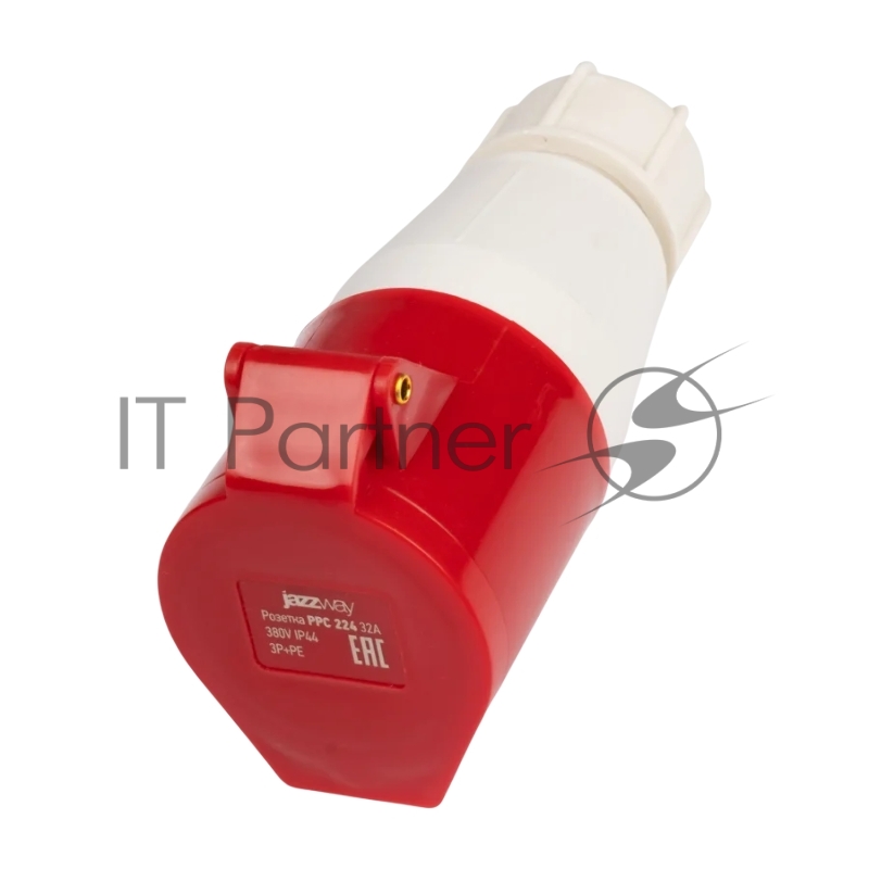 Розетка переносная PPC 224 3Р+РЕ 32А 380В IP44 Jazzway