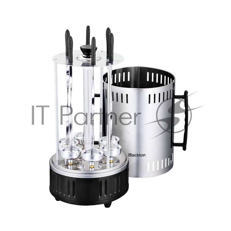 Электрошашлычница Blackton Bt BBQ1110 Стальной-Чёрный