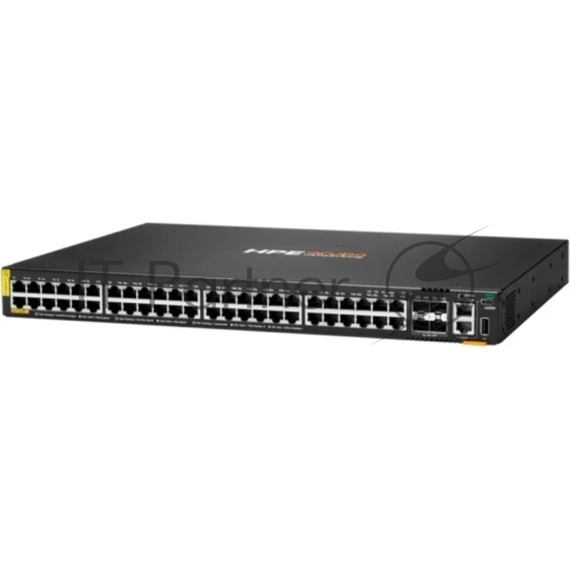 Коммутатор HPE Aruba Networking CX 6200F 48G Class 4 PoE 4SFP+ 740W, 48×1 Гбит/с PoE+ + 4×10 Гбит/с SFP+ Uplink, управляемый