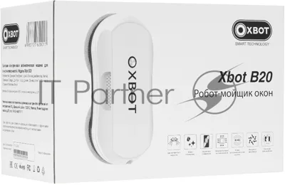 Мойщик окон Xbot В20 шир.скреб.:35мм пит.:от сети белый