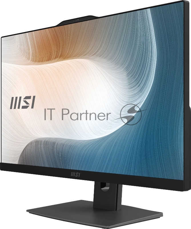 Моноблок MSI Modern AM242P 1MA-2452XRU 23.8" Full HD Core 5 120U 16Gb SSD500Gb Graphics без ОС GbitEth WiFi BT клавиатура мышь Cam черный 1920x1080
