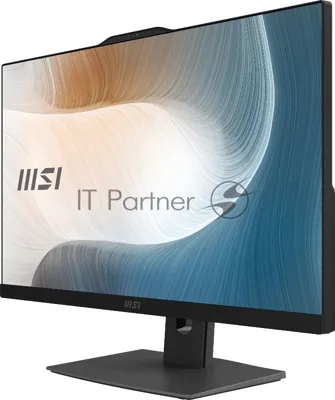 Моноблок MSI Modern AM242P 1MA-2454XRU 23.8" Full HD Core 5 120U 8Gb SSD500Gb Graphics без ОС GbitEth WiFi BT клавиатура мышь Cam черный 1920x1080