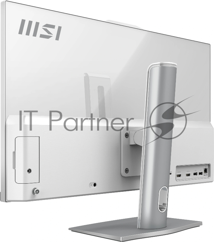 Моноблок MSI Modern AM272P 1MA-1491XRU 27" Full HD Core 3 100U 16Gb SSD500Gb Graphics без ОС GbitEth WiFi BT клавиатура мышь Cam белый 1920x1080