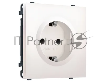 Комплект механизма электрической розетки SIGMA Жемчуг 50Hz 2P+E с/з с/ш 16A-250V QUANT PRO (SP2070, PR141)