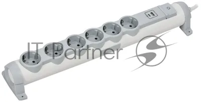 Удлинитель У06К 6 мест 2P+PE 3м 3х1,5мм2 16А USB A+C 20Вт белый COMFORT