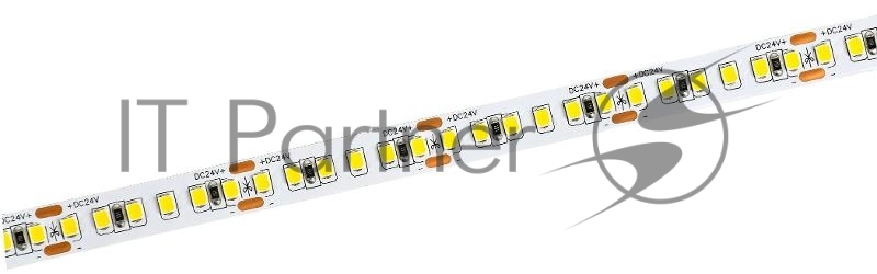 Лента светодиодная 5м SMD2835 168LED/м 14Вт/м IP20 ширина 10мм 24В нейтральный белый