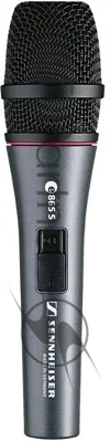 Микрофон Sennheiser e 865-S конденсаторный вокальный, суперкардиоида, бесшумный выключатель ON/OFF, 20 - 20000 Гц